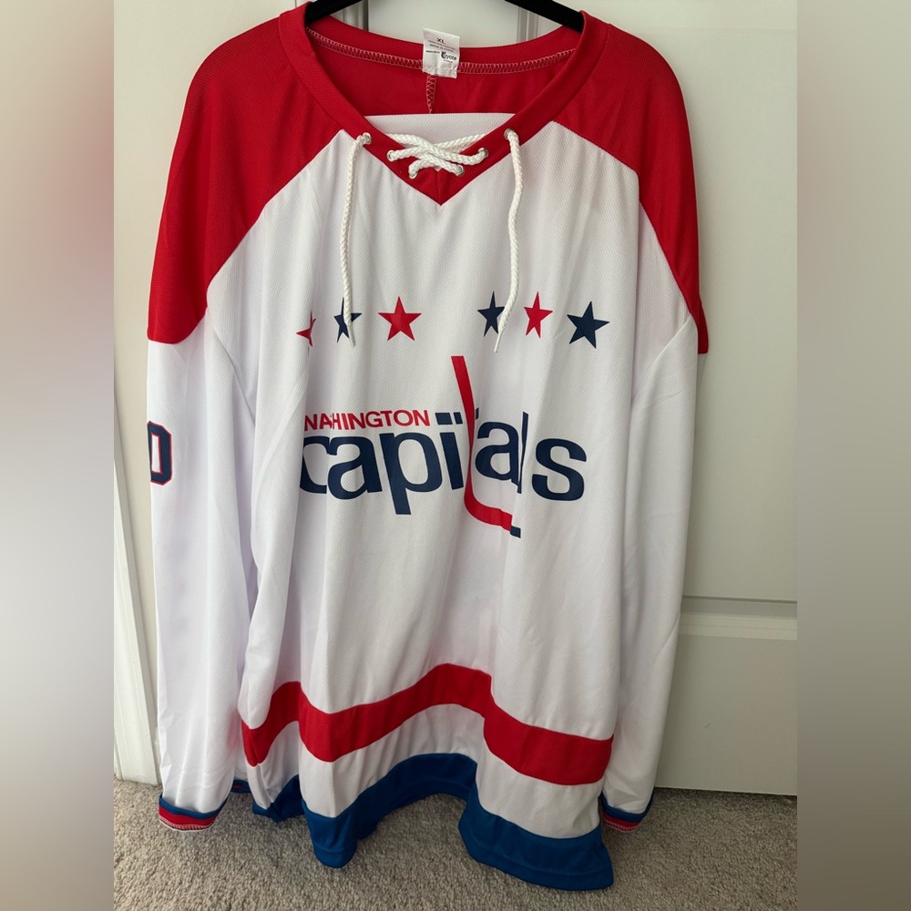 Washington Capitals 50th Anniversary Hockey Jersey